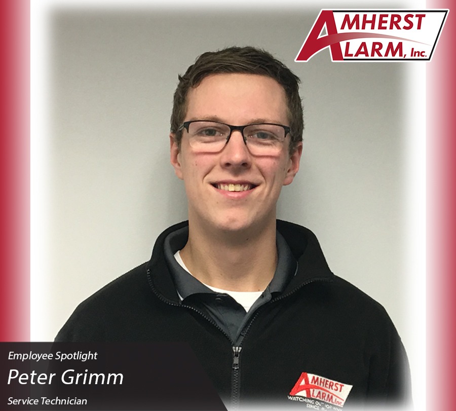 Peter Grimm Amherst Alarm Employee Spotlight Service Department
